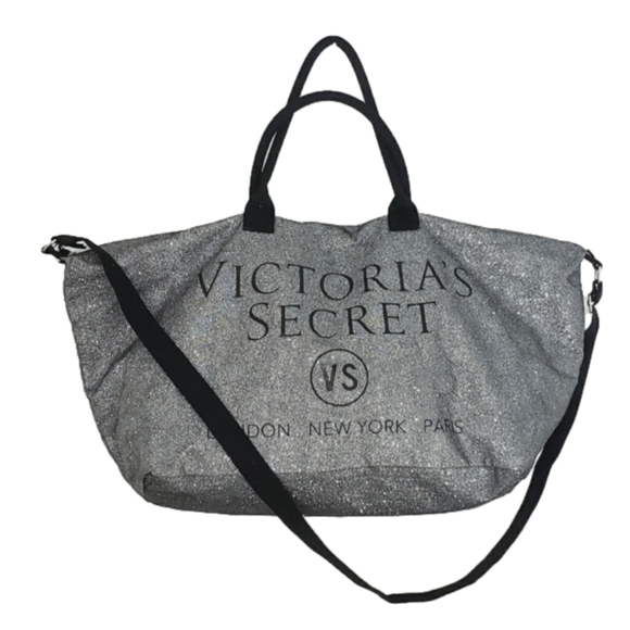 Victoria's Secret Glitter Weekender Bag - Picture 1 of 10